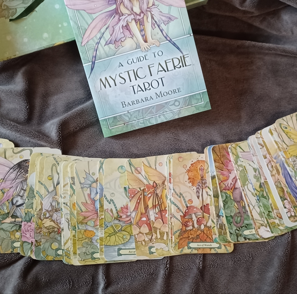 Mystic Fairy Tarot set w guidebook - Picture 4 of 10